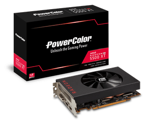 Powercolor RX 5500XT-videokaarten