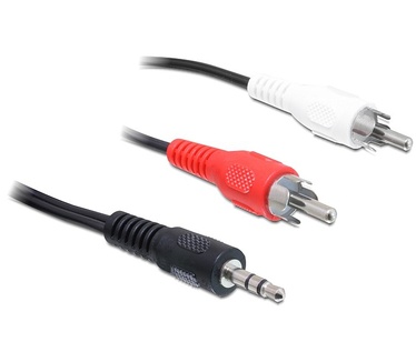 Delock 3.5mm/2 x RCA