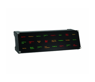 Saitek Pro Flight Backlit Information Panel