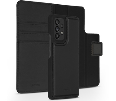 Accezz Premium Leather 2 in 1 Wallet Bookcase Samsung Galaxy A53 - Zwart