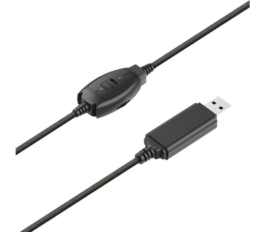 Trust HS-200 On-Ear USB Headset - BUSINESS MODEL (Zwart)