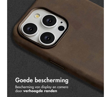 Accezz Vintage Leather Magsafe Backcover