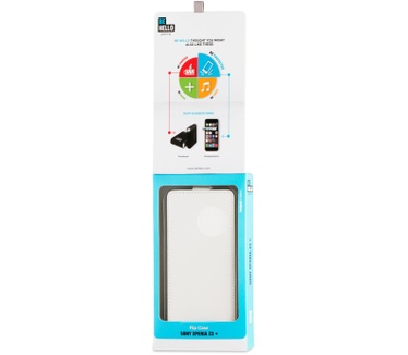 BeHello Sony Xperia Z3+ Flip Case White