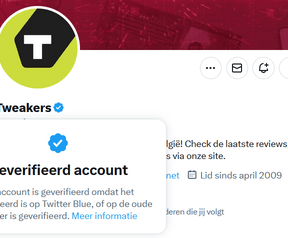 Twitter nieuwe verificatiebeschrijving