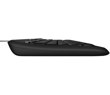 Microsoft Wired Keyboard 600 (UK) Zwart