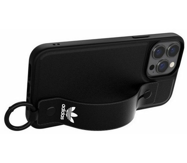 Adidas Hand Strap Back Case - Apple iPhone 13 Pro (6.1") - Zwart Zwart