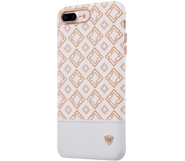Nillkin Oger PU Leather Hard Case - iPhone 7 Plus (5.5") - Wit Wit