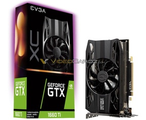 GeForce GTX 1660 Ti-videokaarten van EVGA en Palit