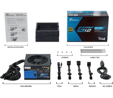 Seasonic G12 GM (2024) 850W