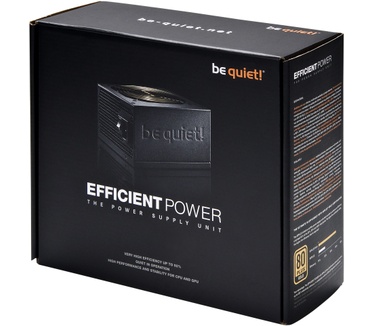 be quiet! Efficient F1 600W