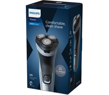 Philips Shaver 3000X Series X3053/00 Elektrisch scheerapparaat voor nat en droog scheren