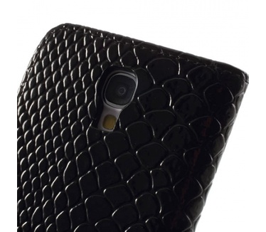 Kees KEES Slangenleder Portemonnee Hoesje Samsung Galaxy S4