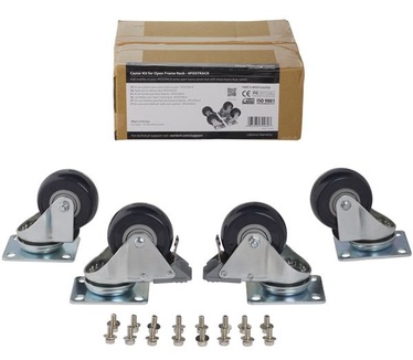 Startech.com Caster Kit for Open Frame Rack - 4POSTRACK