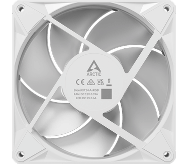 ARCTIC BioniX P14 A-RGB, 1-pack, Wit, 140mm