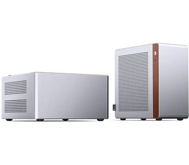 Jonsbo Mini-tower Behuizing, PC-behuizing, Gaming-behuizing Zilver