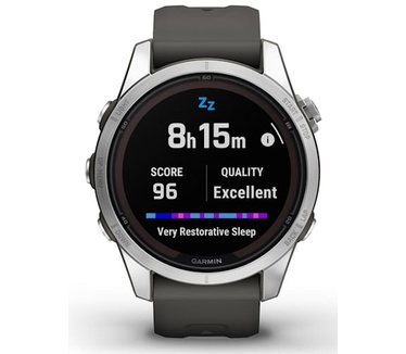 Garmin fēnix 7S Pro, Solar Edition Zilver (Grafiet)
