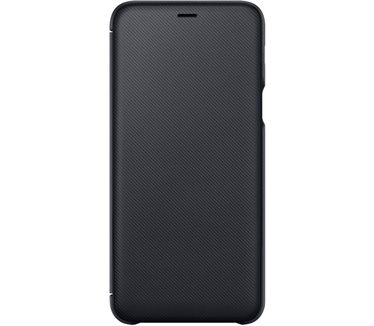 Samsung Galaxy A6+ Wallet Cover (Galaxy A6+) Zwart