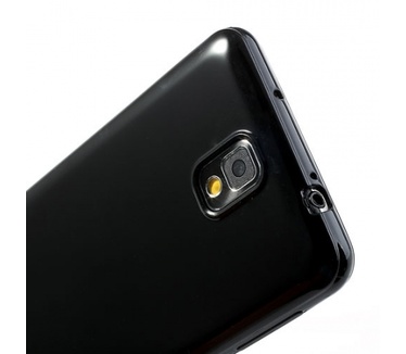 Kees KEES Gel Hoesje Samsung Galaxy Note 3 - Zwart