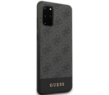 Guess 4G Stripe Hard Case - Samsung Galaxy S20 Plus - Grijs  Grijs