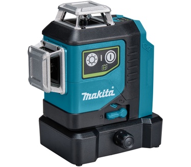 Makita SK700GDX 12V Max Li-Ion Accu Kruislijnlaser Set (1x 4.0Ah) In Tas - Zelfnivellerend - Groen 3x360° - 35m
