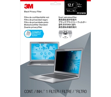 3M Privacyfilter voor breedbeeldlaptop 12,1" (16:10)