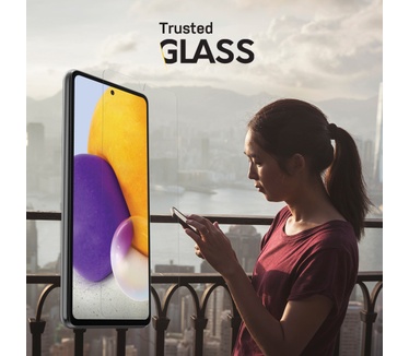 Otterbox Trusted Glass Series voor Samsung Galaxy A72, transparant