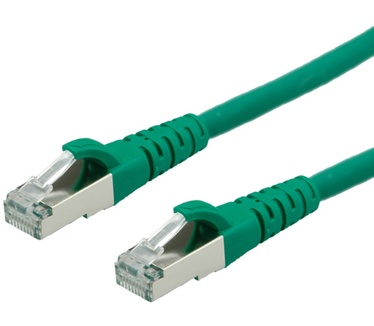 Roline S/FTP Patchkabel Cat.6, LS0H, groen, 15m