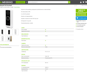 Megekko's productpagina Ubiquiti UniFi G4