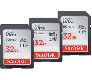 Sandisk 3-PACK 32GB