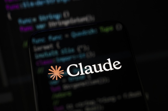 Anthropic Claude stock. Bron: Samuel Boivin/NurPhoto via Getty Images