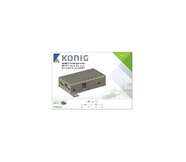 König HDMI Converter HDMI-Ingang - HDMI-Uitgang Antraciet (KNVEX3400)