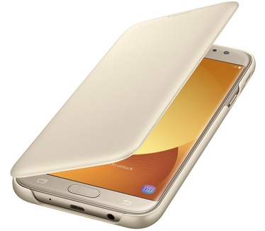 Samsung Galaxy J7 (2017) Wallet Cover  Goud