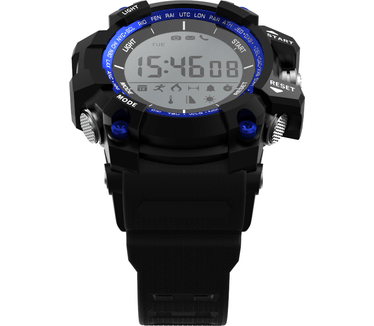 No.1 F2 Smarwatch band Zwart (Zwart)