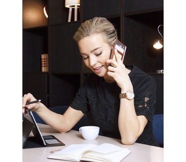 Mobiparts Excellent Wallet Case Samsung Galaxy S6 Oaked Cognac