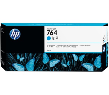 HP 764 cyaan DesignJet inktcartridge, 300 ml