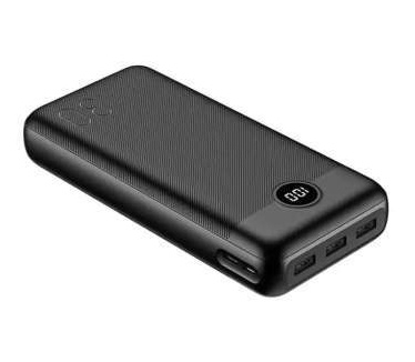 VEGER powerbank 30000 mAh PD QC3.0 3A 20W L30 (W3008PD) black