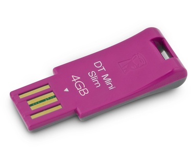 Kingston DataTraveler Mini Slim 4GB Roze