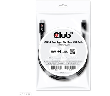 Club 3D CAC-1526 Zwart