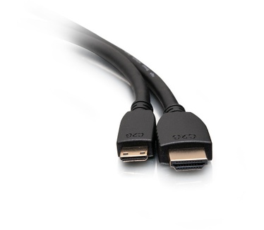 CablesToGo 0,5m hogesnelheid HDMI naar Mini HDMI-kabel met ethernet