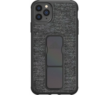 Adidas Grip Back Case - Apple iPhone 11 Pro Max (6.5") - Zwart Zwart