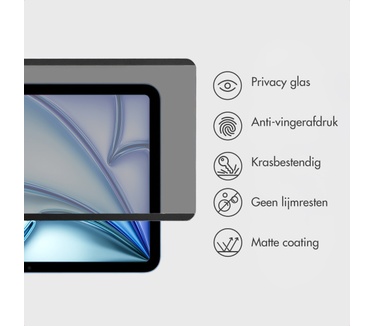 Accezz Magnetische Privacy screenprotector tablet