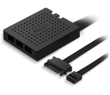 NZXT Aer RGB 2 Triple & Controller Zwart, 140mm