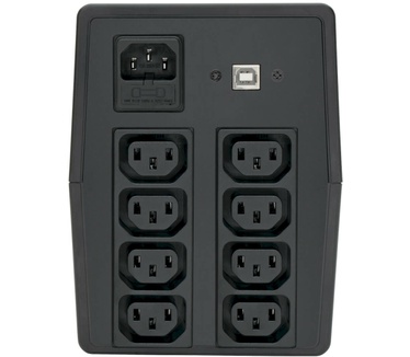 Tripp-Lite 1kVA 600W Line-Interactive UPS with 8 C13 Outlets - AVR, 230V, C14 Inlet, LCD, USB, Tower