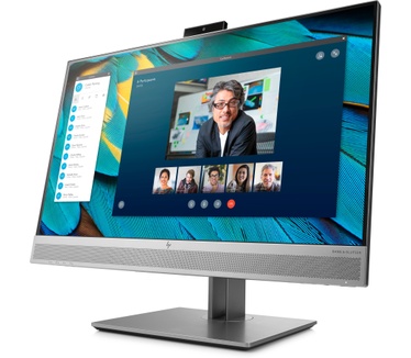 HP EliteDisplay E243m (1FH48AT) Zilver, Zwart