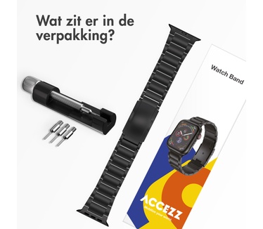 Accezz Titanium stalen bandje