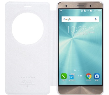 Nillkin New Sparkle Book Case voor Asus Zenfone 3 DeLuxe - Wit Wit