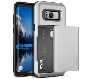 VRS Design Damda Glide Samsung Galaxy S8 Case - Light Silver