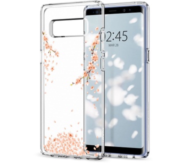 Spigen Samsung Galaxy Note 8 Hoesje Liquid Crystal Blossom  Transparant