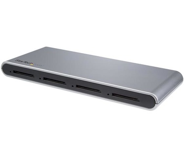 Startech.com 4-poorts USB-C SD kaart lezer USB 3.1 (10Gbps) SD 4.0, UHS-II card reader