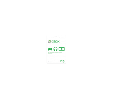 Microsoft Xbox Live - Gift Card - ( EUR15 )